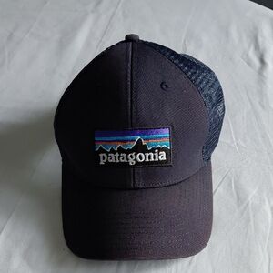 Patagonia Dark Blue Mesh Cap with Logo